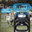 Grip Strength Tester Trainer, Dynamometer Handgrip Measurer Meter, Handheld Strengthener Exerciser for Sports, School, and Home Use, Blue