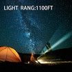 8 in 1 Multi USB Rechargeable Solar Flashlight with Glass Breaker,Seatbelt Cutter,Siren and Power Bank for Camping,Hiking,Emergency Situations