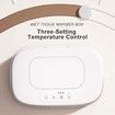 Wipe Warmer,3-Gear Smart Precise Temperature Control Large Capacity Wet Wipes Dispenser With Bright LED Ample Lights for Nighttime Changes