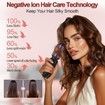 Cordless Hair Curling Iron Brush 3-in-1 Portable Wave Curling Wand, 1.5″ Ionic Heated Brush,USB Rechargeable Hair Curler, 1 Pack-Black