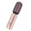 Cordless Hair Curling Iron Brush 3-in-1 Portable Wave Curling Wand, 1.5″ Ionic Heated Brush,USB Rechargeable Hair Curler, 1 Pack-Pink