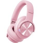 Picun B8 Bluetooth Headphones,120H Playtime Headphones Wireless Bluetooth with 3 EQ Modes,Low Latency,Hands-Free Calls,Over Ear Headphones Pink