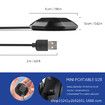 Portable USB Conference Microphone 360 Degree Omnidirectional Condenser Computer For PC Conference Chatting Gaming Recording