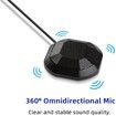Portable USB Conference Microphone 360 Degree Omnidirectional Condenser Computer For PC Conference Chatting Gaming Recording