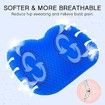 3D Gel Seat Cushion Cooling Soft Breathable For Office, Car Seat Cushion For Long Sitting Color Blue