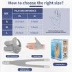CMC Thumb Brace Thumb Splint Comfortable,for Osteoarthritis,Tendonitis,Arthritis,CMC Joint Thumb Arthritis Brace (Right Hand,Medium,Grey)