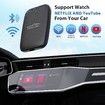 3 in 1 Wireless CarPlay Adapter 2025 Upgraded,Wireless CarPlay and Android Auto Adapter Built in Netflix YouTube Support TF Card,Factory Car Play Video Box