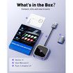 2025 Upgraded Wireless Carplay Adapter for iPhone,Audio Reactive Lighting Design Apple Carplay Dongle,Bluetooth Connection,Plug and Play