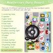 Montessori Wooden Educational Toys for Boys Girls, Fidget Board Sensory Toy Preschool Learning Fine Motor Skills Educational Birthday Gifts