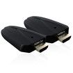 Wireless HDMI Transmitter and Receiver 4K Input Supported Plug and Play 2.4G/5G HDMI Extender kit for Video and Audio Transmission for Laptop/PC