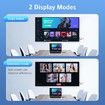 Portable Wireless HDMI Transmitter and Receiver,Plug & Play 2.4/5GHz 100FT Wireless for Streaming Video Laptop/Pc/Tv Box