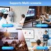 Portable Wireless HDMI Transmitter and Receiver,Plug & Play 2.4/5GHz 100FT Wireless for Streaming Video Laptop/Pc/Tv Box