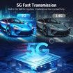 Portable Wireless HDMI Transmitter and Receiver,Plug & Play 2.4/5GHz 100FT Wireless for Streaming Video Laptop/Pc/Tv Box