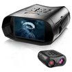 Night Vision Goggles 4K Binoculars Equipped with 50mm Objective Lens 850nm IR 3'' HD Screen Rechargeable Battery for Wildlife Watching and Camping