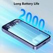 Mini Phone 4G Mini Smartphone 3.0In Touch Screen Compact Mobile Phone,2000mAh Battery Cell Phone with Dual SIM Quad Core Face ID GPS 2GB+16GB Purple
