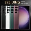 4G Smartphone 7.3inch 8GB+256GB Dual SIM Android 13.0 Unlocked Mobile Phones Color Purple