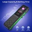 128GB Voice Recorder,Upgraded Digital Voice Activated Recorder with AI Noise Reduction Technology,Dictaphone Tape Recorder Device with Playback