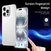 4G Android Smartphone 7.3inch Dual SIM Mobile Phone Unlocked 8GB+256GB With 72+108MP Camera Color Purple