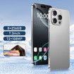4G Android Smartphone 7.3inch Dual SIM Mobile Phone Unlocked 8GB+256GB With 72+108MP Camera Color Purple
