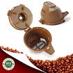 2 Pcs Single Serve Ground coffee Brew Basket for Hamiltion FlexBrew Coffee Maker Models 49974 49975 49976 49979 49957 49954 49947 Filter Part