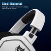 G06 Dual Wireless Gaming Headset with Microphone for PS5, PS4, PC, Low Latency Audio, 40-Hour of Playtime, 50mm Drivers (White)