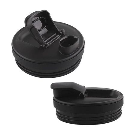 2 Pcs Replacement Parts Lids for Ninja Blender, 9 CM sip and seal lids Seal Lids For Auto-iQ Ninja Blender 12oz 18oz 24oz 32oz cups