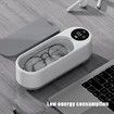 Ultrasonic Jewelry Cleaner Makeup Brushes Glasses Shaver Cleaner High Frequency Vibration Cleaner,300ml Large Capacity