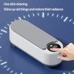 Ultrasonic Jewelry Cleaner Makeup Brushes Glasses Shaver Cleaner High Frequency Vibration Cleaner,300ml Large Capacity