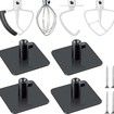 4 Pcs Stand Mixer Attachment Holders, Food Mixer Accessories Hooks Compatible with Kitchenaid All Stand Mixer Attachment