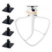 4 Pcs Stand Mixer Attachment Holders, Food Mixer Accessories Hooks Compatible with Kitchenaid All Stand Mixer Attachment