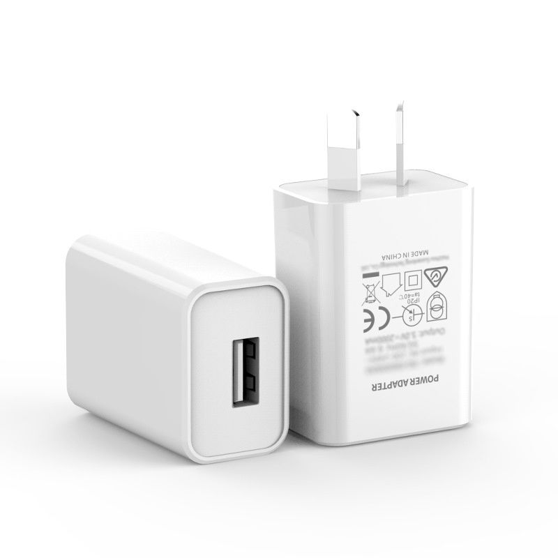 5v1A USB Wall charger Universal Portable Travel Power Adapter Plug for Drones,TV Sound Bar,Fire TV Stick,Headphones,Ear Buds,MP3,MP4,White