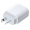 20W GaN Type Quick Charger Fast Type C Type A Compatible with iPhone 16 Pro Max/16 Plus/16 Pro/16/15/14, MacBook Pro, iPad Switch, Galaxy S24/S23