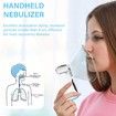 Portable Nebulizer Inhaler Machine for Kids, Mini Rechargeable Mesh Nebulizer for Breathing at Home