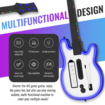 Guitar Controller for Wii,Compatible with All Wii Guitar Games Guitar Hero,Rock Band 2,Legends of Rock