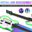 Guitar Controller for Wii,Compatible with All Wii Guitar Games Guitar Hero,Rock Band 2,Legends of Rock