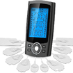 TENS EMS Muscle Stimulator Machine Electric Portable Back Neck Massager Nerve Knee Rechargeable Massage Unit Device 24 Modes