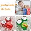 4PCS 4 color Soda Can Lids with Straws,Reusable Silicone Straws Soda ?Can Covers, Easy to Use,Prevents Spills,Fits Standard Cans
