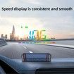 Car HUD Head Up Display USB Power Supply Windshield Projector Overspeed Warning System Windshield Projection Speedometer