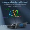 Car HUD Head Up Display USB Power Supply Windshield Projector Overspeed Warning System Windshield Projection Speedometer
