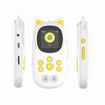 64GB Music MP3 Player for Kids, Cute Bunny Kids Music MP3 Player with Bluetooth, MP3 and MP4 Players with Speaker, Yellow