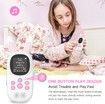 64GB Music MP3 Player for Kids, Cute Bunny Kids Music MP3 Player with Bluetooth, MP3 and MP4 Players with Speaker, Pink