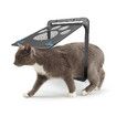 Small Pet Door 29x24x1cm Cat & Dog Door Screen Window Installation Free Access