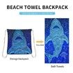 Quick Dry Pool Towels,2 in 1 Beach Towel Absorbent Camping Towels Fold in a Bag Storage Bag,Foldable,For Pool,Bathroom,Camp