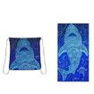 Quick Dry Pool Towels,2 in 1 Beach Towel Absorbent Camping Towels Fold in a Bag Storage Bag,Foldable,For Pool,Bathroom,Camp
