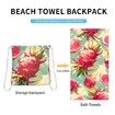 Quick Dry Pool Towels,2 in 1 Beach Towel Absorbent Camping Towels Fold in a Bag Storage Bag,Foldable,For Pool,Bathroom,Camp