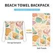 Quick Dry Pool Towels,2 in 1 Beach Towel Absorbent Camping Towels Fold in a Bag Storage Bag,Foldable,For Pool,Bathroom,Camp