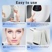 7 in 1 Facial Massager, Neck Face Massager with Vibration and Thermals, Face Sculpting Tool for Skin Care, White