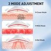 7 in 1 Facial Massager, Neck Face Massager with Vibration and Thermals, Face Sculpting Tool for Skin Care, White