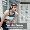 Swimming Headphones,Bone Conduction Headphones Bluetooth 5.4, IPX8 Waterproof, 32G Memory Sports Headphones