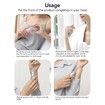 Sleep Instrument,Brain Massage,Headache Focus Attention,Small and Easy to Carry,Improve Deep Sleep (Grey)